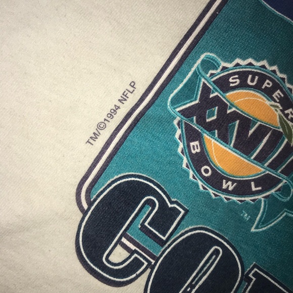 Vintage Dallas Cowboys Super Bowl XXVIII Champions T-Shirt (1994) - Picture 5 of 8